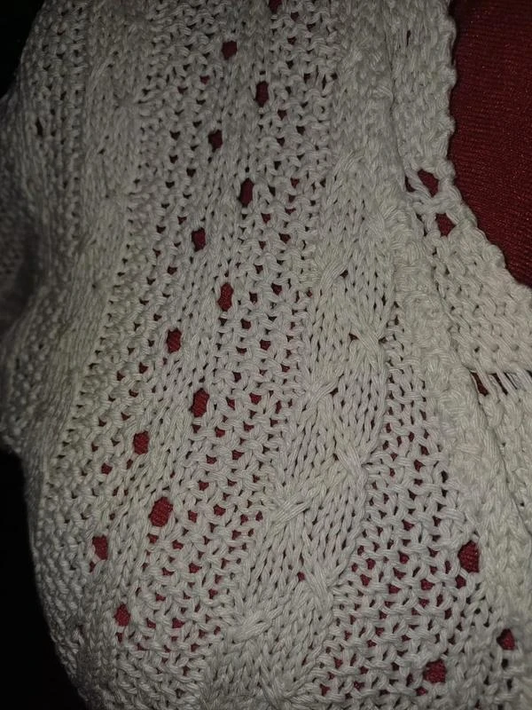 Camisa de malha branca tamanho 38 – photo 3